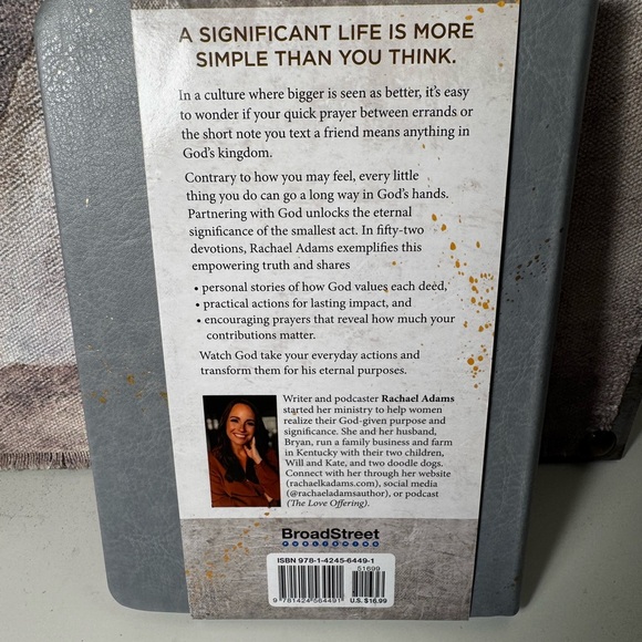 A Little Goes A Long Way 52 Day Journal New - Picture 2 of 3